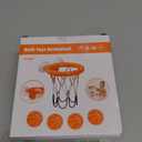 Bath Toys  Bathtub Basketball Hoop for Toddler | Bath Toys for Kids with 4 Mold-Free Balls and Strong Suction Cups Basketball Hoop | Toddler Shower Toys and Fun Bathtub Toys for Boys and Girls