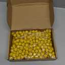 HESTYA 500 Pieces 0.5 Inch Sparkly Christmas Pompoms Dazzling Fluffy Pom Poms Balls Small Glitter Felt Pompoms for Craft DIY Home Decorations Hobby Supplies (Colorful)