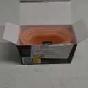 Zip Top Reusable Food Storage Bags | 3 Dish Set [Peach] | Silicone Meal Prep Container | Microwave, Dishwasher and Freezer Safe | Made in the USA: Home & Kitchen