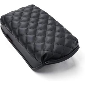 KMMOTORS Kona First-Generation (2018~2022) Slim fit Center Console Cover, Armrest Cushion, Elbow Pad, car Accessories, Vegan Leather 