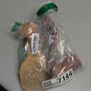 Women's Block High Heels Square Toe Heeled Sandals Ankle Strap Shoes (8, Brown)