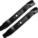 (2 Pack) Replacement Mulching Lawn Mower Blades for MTD/Cub Cadet/Troy Bilt 942-04126 942-0616 942-0616A 942-04087 742-04126 742-0616 742-0616A 742-04087 - Fits LT1040 LT1042 LT4200, 42 Deck Mower