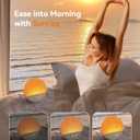Dreamegg Sunrise 1+ Sound Machine, Sunrise Alarm Clock, Night Light, APP Control, Sleep Routines, Favorites Mode, 34 Soothing Sounds, White Noise Sound Machine, Wake Up Light for Bedrooms, Adults