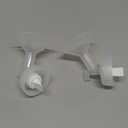 17mm Flange and Duckbill Valve Compatible with Spectra S1 S2 9 Plus Breastpump Replacement to Pump Parts, Not Original, Replace Accessories.