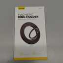 Lamicall Magnetic Phone Ring Grip for MagSafe - 360 Rotation Strong Magnet Finger Ring Holder Grip Stand, Mag Safe Kickstand Accessories for iPhone 17 16 15 14 Air Pro Max Plus, Androids, Misty Black