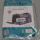 rocket & rex Premium Washable Pet Carrier Pads, Reusable, Waterproof & Absorbent, Dog and Cat Pads for Lining Travel Carriers, Litter Boxes, Pet Crates & More, 17.5" x 11" (Pack of 2)