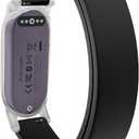 Silicone Magnetic Wristband for Plaud Notepin AI Voice Recorder, Plaud NotePin Accessory(Strap Only) - (black)