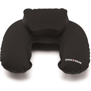 SwissGear Travel Pillow in Black, One Size