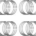 Simetufy 3 Inch Binder Rings, 24 Pcs Metal Office Shcool Notebook Rings Bluk, Large