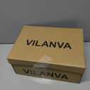 Vilanva Platform Clogs for Women Cozy Suede Fall Slippers with Warm Fur Lined Slip on Shoes Outdoor Indoor House (7.5, Sand)