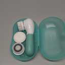 Facial Cleansing Brush Electric Facial Exfoliating Massage Brush with 3 Cleanser Heads and 2 Speeds Adjustable for Deep Cleaning, Removing Blackhead, Face Massaging