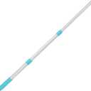Telescopic Swimming Pool Pole, 3 Sections Aluminum Expandable Step Up Pole, Adjustable Extension Pool Pole for Skimmer Net, Pool Brush, Vacuum Head, Ground Pool Maintenance