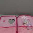 ZITA ELEMENT 18 Inch Girl Doll Backpack Butterfly Design Carrier Bag with Clothes and Accessories Including 18 Inch Dolls Clothes, Shoes, Sunglasses and Toy Dog