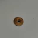 Human Hair Messy Bun, 100% Real Hair Bun Extensions for Women,Natural Wavy,1 Count,#-12 Golden Brown