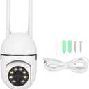 1080P HD Indoor Camera w/Motion Detection, 2-Way Audio, 360 View, Phone APP Control, 24/7 Color Night Viewing Smart Camera for Pet, Baby, House Use