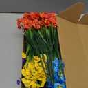 MARTINE MALL 12 Bundles Look Real Artificial Flowers for Outdoors, Realistic Fake Outdoor Flowers, UV Resistant Silk Flowers for Outside Faux Flowers Plants for Outdoor planters Porch, Mixed Color