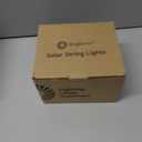 Brightown 2 Pack Solar Christmas String Lights Outdoor, Total 144Ft 400 LED Twinkle Fairy Lights Waterproof with 8 Modes Auto On/Off for Patio Tree Garden Party Home Wedding Decorations (Warm White)