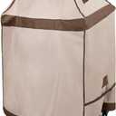 HAMLER Grill Cover 30 Inch, Heavy Duty Waterproof BBQ Covers, Gas Grill Covers Fits Weber Spirit, Weber Genesis, Char-Broil, Nexgrill, Brinkmann, Brown & Beige