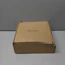 vodvob Women's Chelsea Boots Fashion Slip On Ankle Booties Casual Elastic Chunky Block Booties (8, Nude)