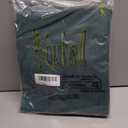 KOUFALL Short Green Christmas Curtains for Kitchen Bathroom Window,Sheer Linen Decorative Curtains for Bedroom (36"W x 45"L (Pack of 2))