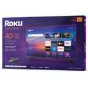 Roku Smart TV 2025  40-Inch Select Series, 1080p Full HD TV  RokuTV with Voice Remote  Flat Screen LED Television with Wi-Fi for Streaming Live Local News, Sports, Family Entertainment