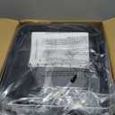 SNTD Dish Drying Rack, Expandable Dish Rack for Kitchen Counter, Stainless Steel Dish Drainer with Drainboard Set and Utensil Holder (Black)