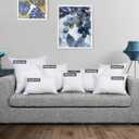 Utopia Bedding Throw Pillows Insert (Pack of 2, White) - 26 x 26 Inches Bed and Couch Pillows - Indoor Decorative Pillow