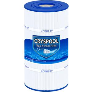 2 Pack Cryspool® C100S Filter Compatible with CX100XRE, C100S, SwimClear C100S, PA100S, C-9440, 100 Sq. Ft Pool Filter Cartridge, 2 Pack