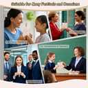 FAYEVIVI 20pcs Party Favor Boxes - Gift Boxes with Lids for Presents, Small Thank You Treat Box, Leather Handle Candy Bags Bulk, for Birthday Bridal Wedding Babyshower (Champagne) (Champgne)