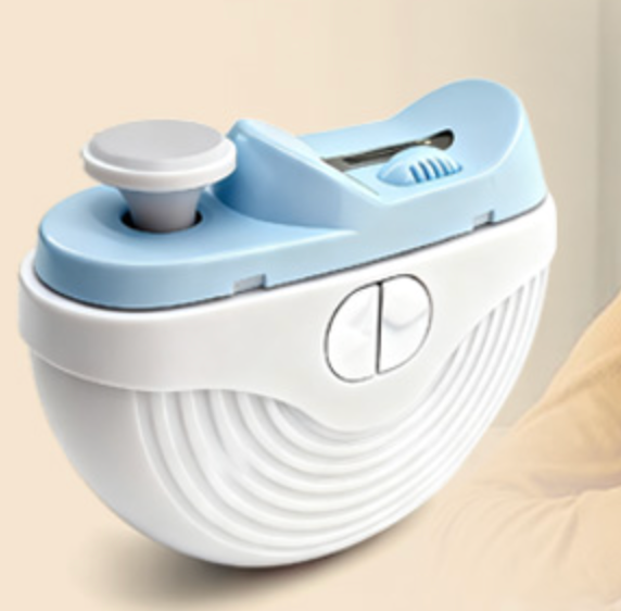 3 Speeds Strong Power Automatic Nails Clipper with Polisher, LED Light, Rechargeable Clippers for Thick Toenails Fingernails