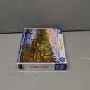 White Mountain 500 Piece Puzzle Lake Jigsaw Mountain Spring Puzzles Large Pieces Gift for Adults and Seniors 18"x24" - Sunset Cabin