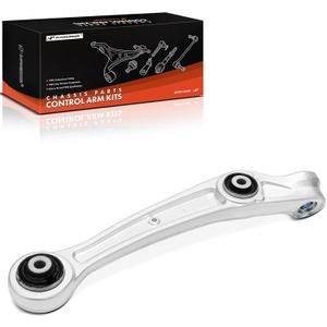 A-Premium Front Left Forward Lower Control Arm, with Bushing, Compatible with Audi - 2008-2012 - A4 (Quattro) & A5 (Quattro) & A6 (Quattro) & A7 (Quattro) & Q5 & S4 & S5