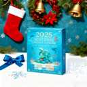 Sea Marine Life Advent Calendar 2025,24 Days of Unique Marine Life Treasures, DIY Beach Ocean Themed Christmas Countdown Calendar for Kids & Collectors