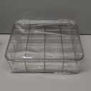 Tie Organizer Dividers Box, 16 Compartment Sock Underwear Drawer Organizer with Lid, Removable Divided Drawer Wardrobe Storage Box for Tie, Bra Storage (16-Cell)