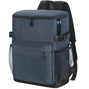 Cooler Backpack 33/ 40 Cans Coolers Insulated Leak Proof for Men & Women, Waterproof Soft Sided Lunch Camping Beach Travel Ice Chest Bag Hiking Picnic Backpack 20L
