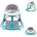 Baby Walkers for Boys Girls Learning Walker with Rocking Horse Function Activity Entertainment Table Sit to Stand Height Adjustable Multifunctional Walker for Baby Toddlers