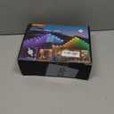 Permanent Outdoor Lights, 100FT 64 Bulbs RGB LED Outdoor String Lights, DIY Scene Mode, IP68 Waterproof Christmas Lights for Daily Decor, House Roof, Holiday Decorations, Outside