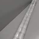 Kolldenn 2 Rolls White Wood Fabric Paper Bulletin Board Roll 4 x 12 ft