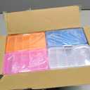 32 Pack 10 Grids Small Plastic Jewelry Bead Organizer Box, Colored Plastic Bead Storage Organizer Box with Adjusatble Dividers for Beads Earrings Rings Jewelry, 4 Colors
