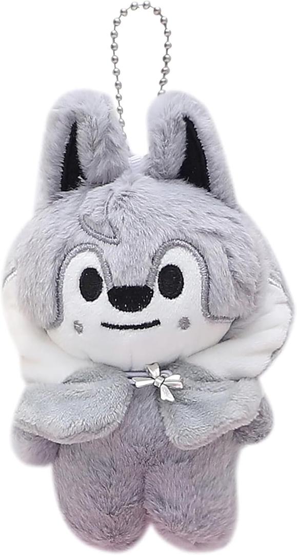 Stays Fans Plush Figures 4" Plush Keychain 3RD Fan Meeting Dolls With Detachable Cloak