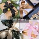 3 x 1-1/2" Wide x 100 Yards Wide Green Satin Ribbon Solid Fabric Ribbons Roll for Valentine's Day Crafts Chair Sash Gift Wrapping, Invitation Cards, Floral Sewing Party (Green)