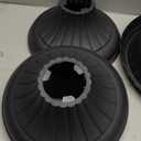 Arcadia Garden Products PL51BK-2 Deluxe Plastic Urn(Pack of 2), Black