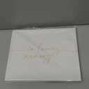 Lamare Funeral Guest Book for Memorial Service  Elegant Celebration of Life Guest Book and in Loving Memory Guest Book - Condolences Book for Funeral (Cream)