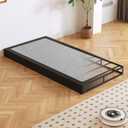 Box Spring, Metal Frame Mattress Foundation with Fabric Cover, Easy Assembly, Noise-Free (5 Inch, Twin)