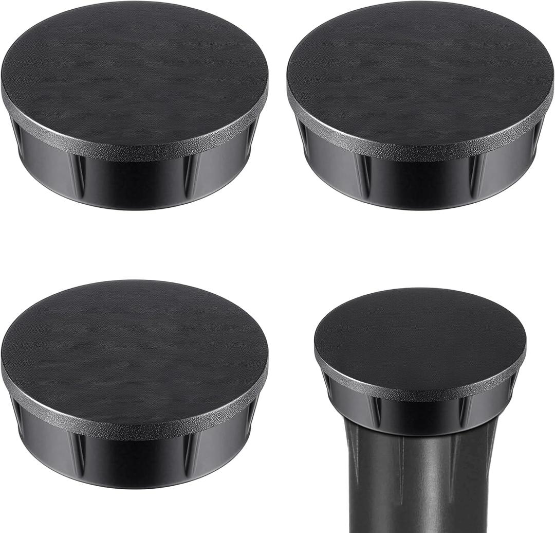 3 Pack Sprinkler Head Cap Compatible with HUNTER Pro Spray Sprinklers, Spray Shut Off Cap with Fluoroelastomer Seals Compatible with Hunter Pro, Black Spray Head Cap & O Ring