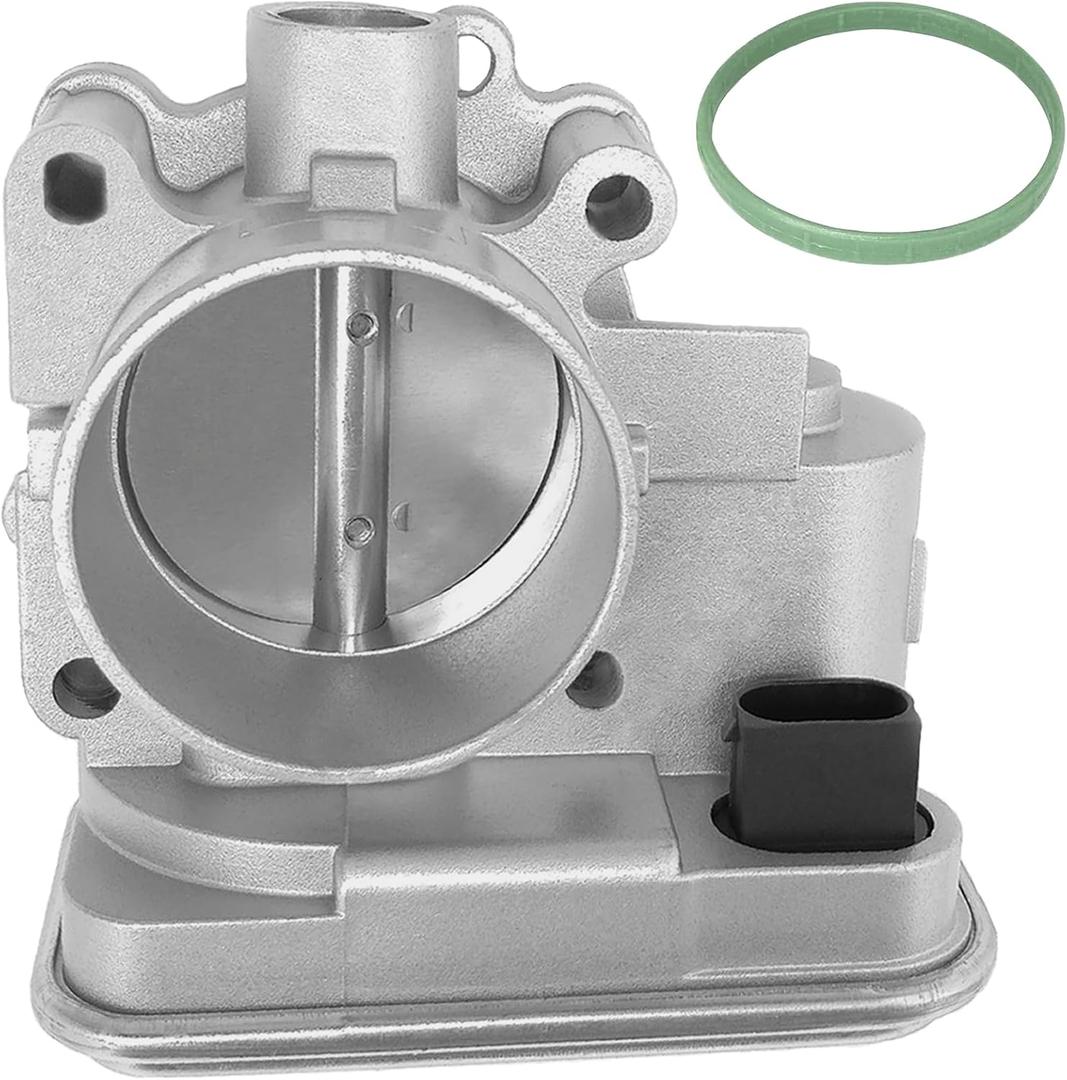 Electronic Throttle Body Fits for Jeep Patriot Compass, Dodge Avenger Caliber Journey, Chrysler 200 Sebring, 1.8L 2.0L 2.4L, 2007-2017, Replacement OE No. 4891735AC 4891735AD 977025