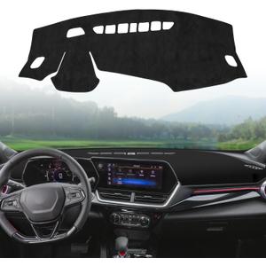 auovo Dash Mat Center Console Cover Protector Sunshield Cover Dash Pad Dash Carpet Compatible with 2024 2025 Chevy Trax Dashboard Mat Dash Cover