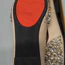 QXCGDYXT Flats Shoes Women Rhinestone Wedding Flats Comfort Pointed Toe Ballet Flat Shoe Low Heel Dress Shoes Sparkly Flats for Women, Size 255