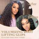 6-Piece Set Root Clips for Curly Hair Volume, Root Volume Clips, Exquisite and Stylish Retro Style,for Thin, Fine & Thick Hair Strong Fixation, Suitable for Back-of-Head Buns