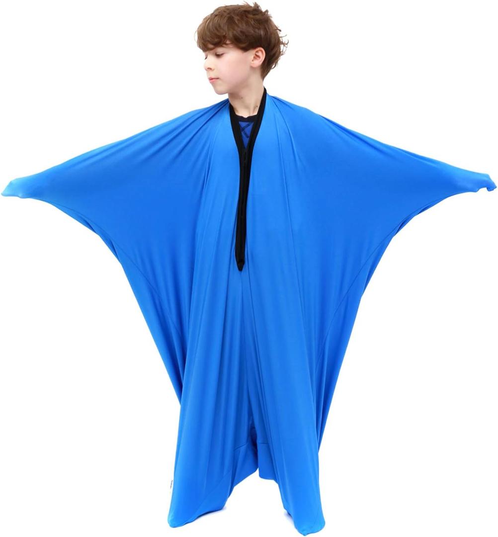 SANHO Yopo Dynamic Movement Sensory Sox, Medium,6-9 years old, 47''HX27''W,Good for Height:41"-51",Updated Version,Blue